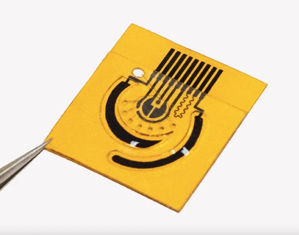 汗液傳感器的一個版本